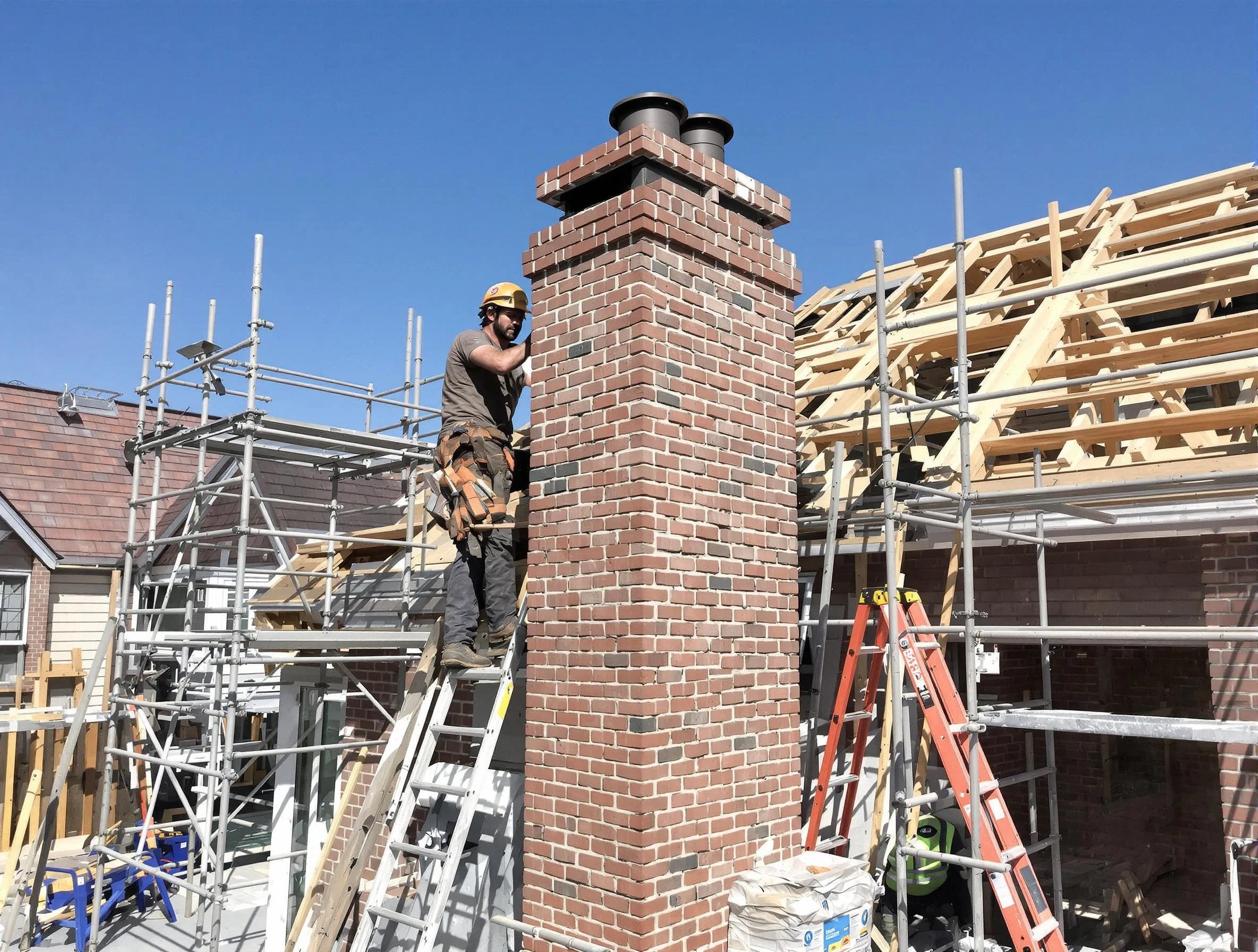 New chimney installation completed by Monument Chimney Sweep in Monument, CO