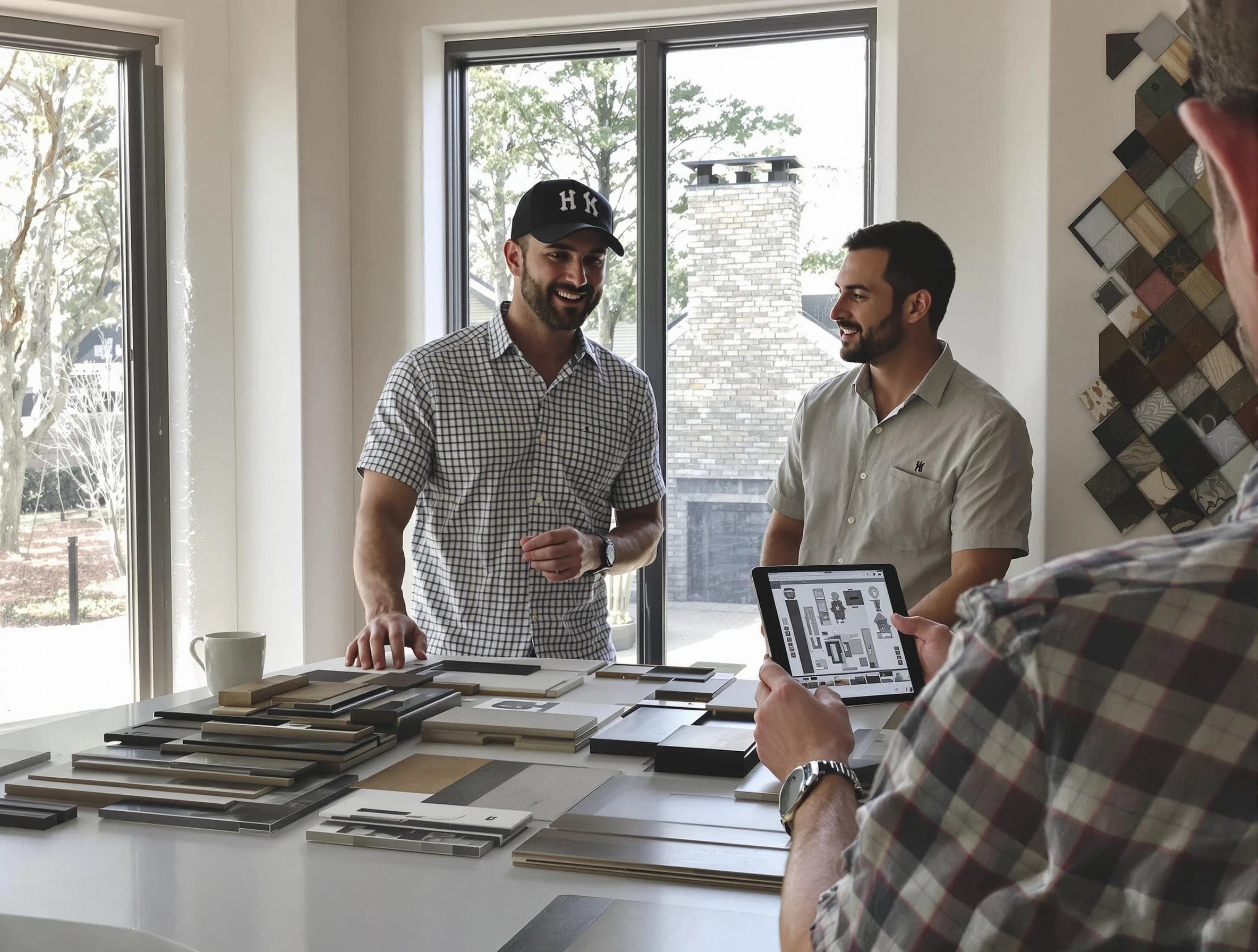 Monument Chimney Sweep remodeling a chimney and fireplace in Monument, CO