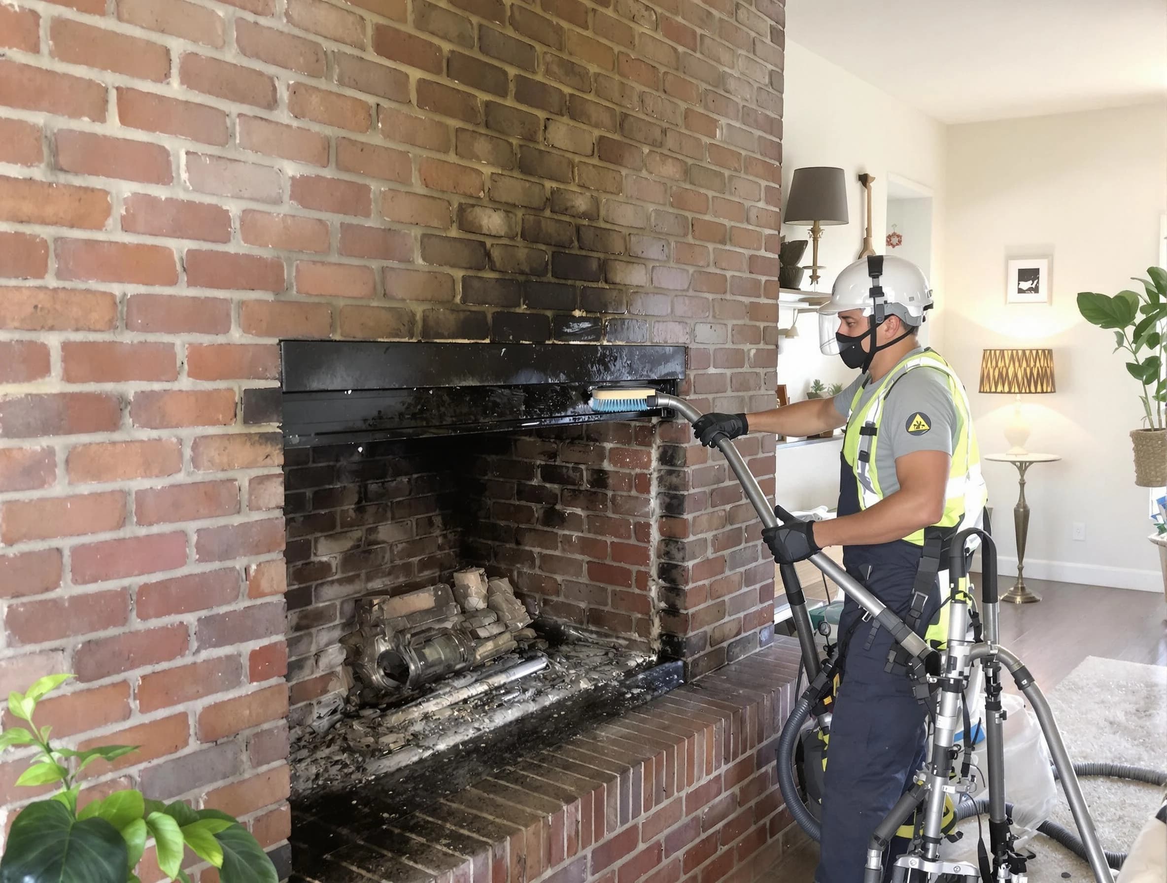 Monument Chimney Sweep providing fireplace cleaning services in Monument, CO