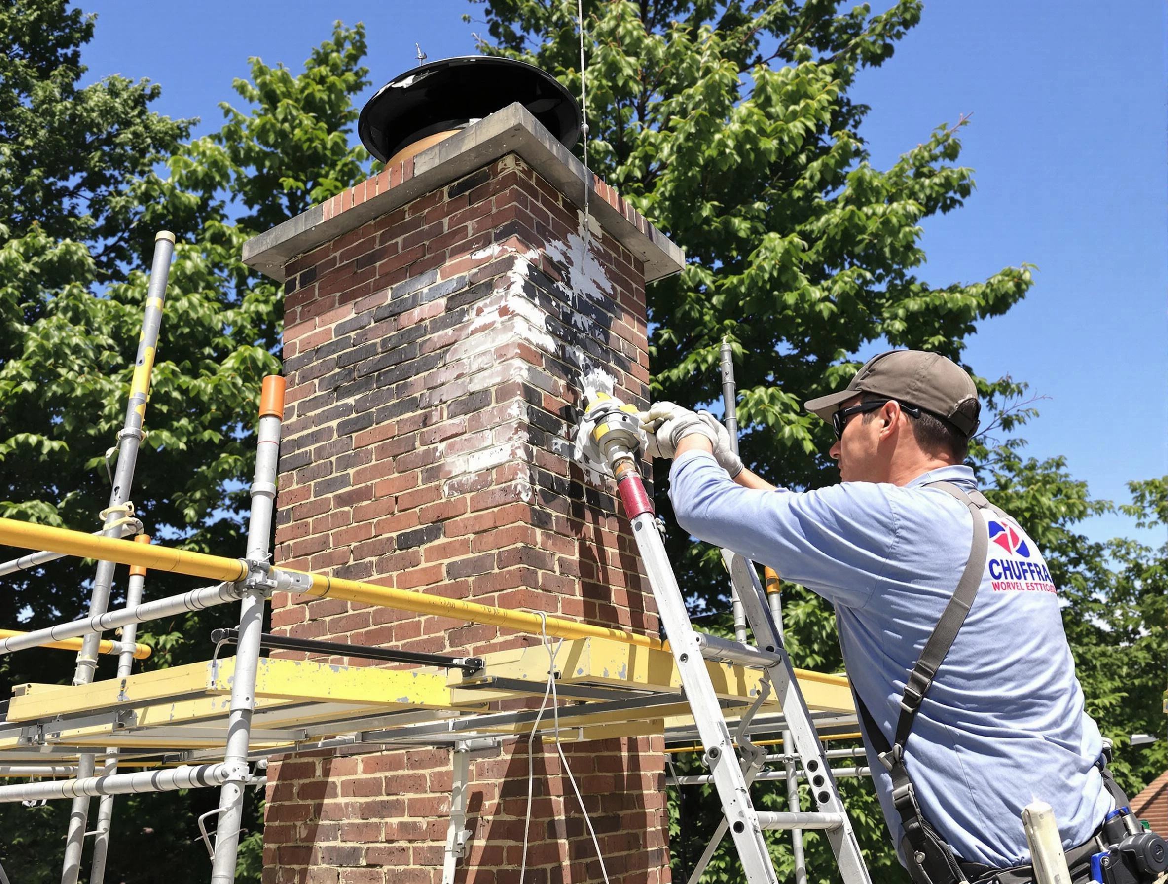 Structural chimney repair by Monument Chimney Sweep in Monument, CO